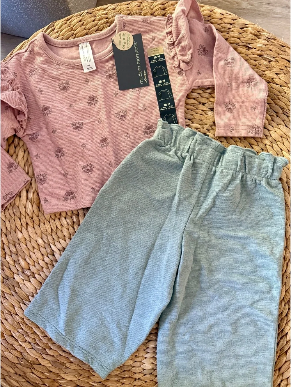 Modern Moments Floral Set Sz 18 Months NWT
